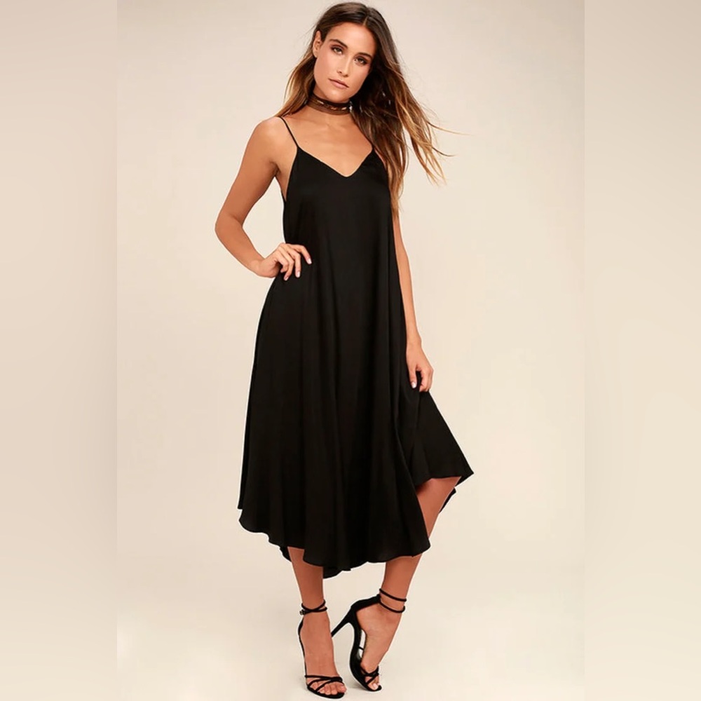 Lulu’s Lasting Memories Midi Dress - Size L